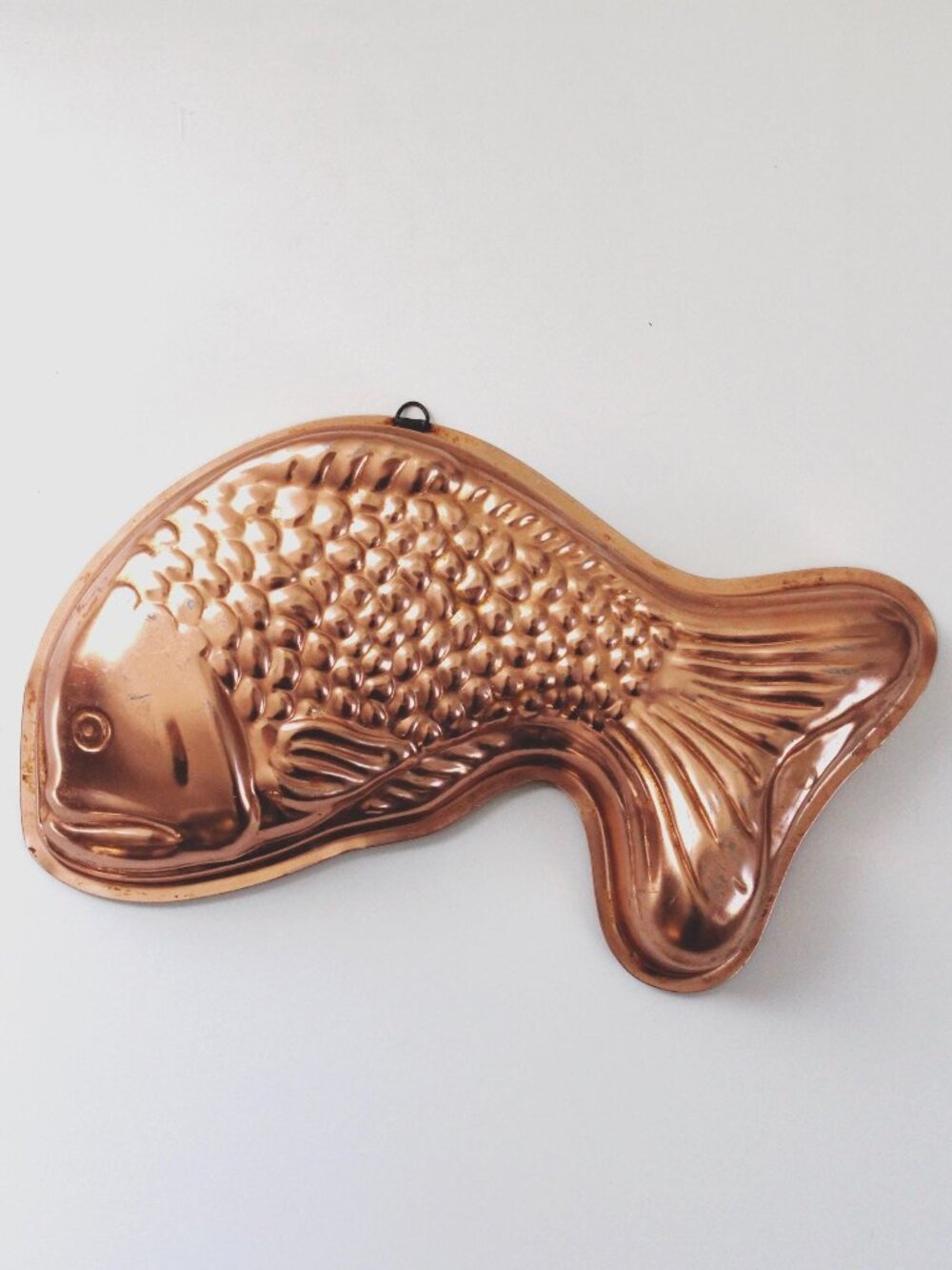 Vintage Copper Fish Wall Hanging Mold Large - Picture 1 of 5